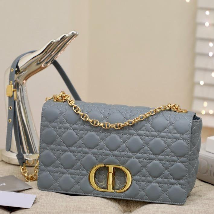 ラージ カロバッグ 28 グレー サプル カナージュ カーフスキン