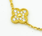 [⭐JeweliWhal] مجموعة سوار CLOVER 5 MOTIF LASER