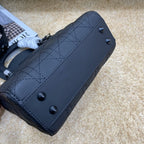 LADY MY ABC BAG 20CM BLACK ULTRAMETTE CANNAGE CALFSKIN