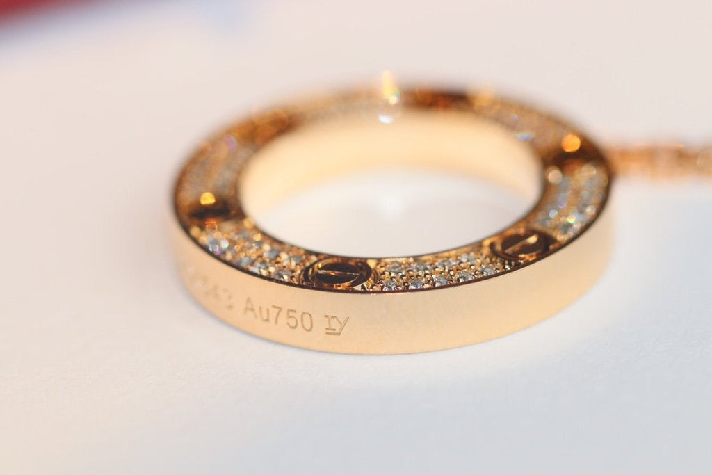 [⭐JeweliWhal]LOVE NECKLACE ADJUSTABLE ROSE GOLD