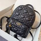 スモールバックパック ブラック カナージュ ラムスキン