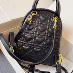 スモールバックパック ブラック カナージュ ラムスキン