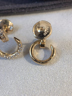 [⭐JeweliWhal]JUSTE EARRINGS GOLD DIAMONDS