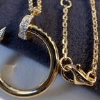 [⭐JeweliWhal]JUSTE ネックレス ピンクゴールド