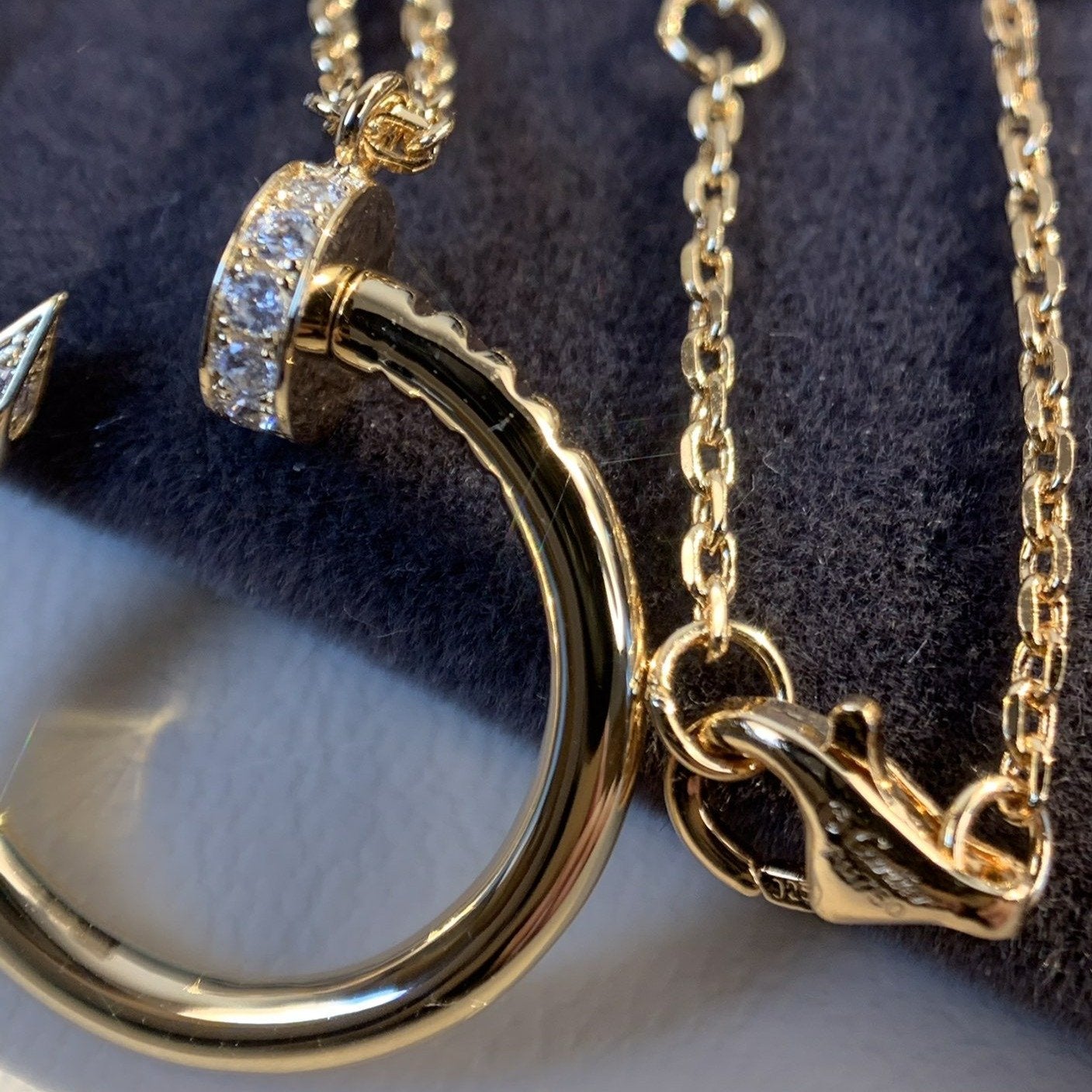 [⭐JeweliWhal]JUSTE NECKLACE PINK GOLD