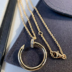 [⭐JeweliWhal]JUSTE ネックレス ピンクゴールド