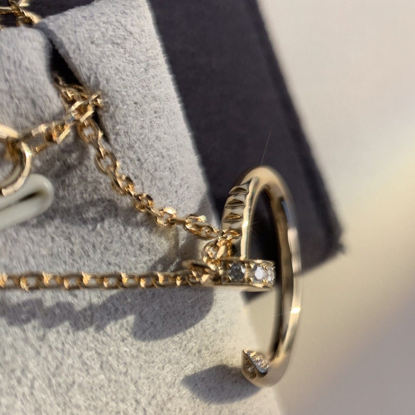 [⭐JeweliWhal]JUSTE NECKLACE PINK GOLD