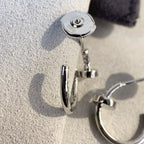[⭐JeweliWhal]JUSTE EARRINGS SILVER
