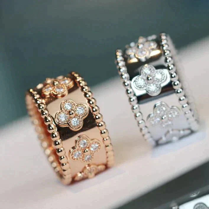 [⭐JeweliWhal]CLOVER KALEIDOSCOPE RING 10MM