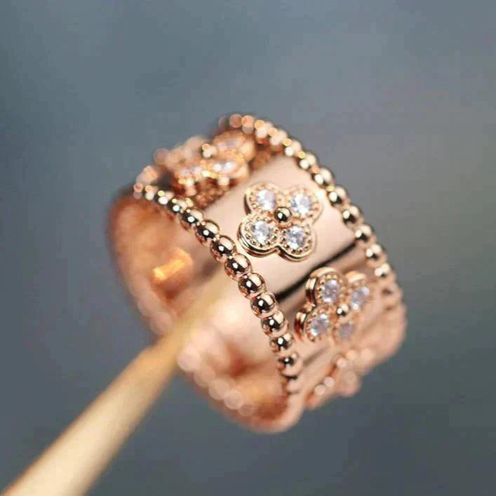 [⭐JeweliWhal]CLOVER KALEIDOSCOPE RING 10MM