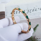 [⭐JeweliWhal]SERPENTI BRACELET PINK GOLD MALACHITE