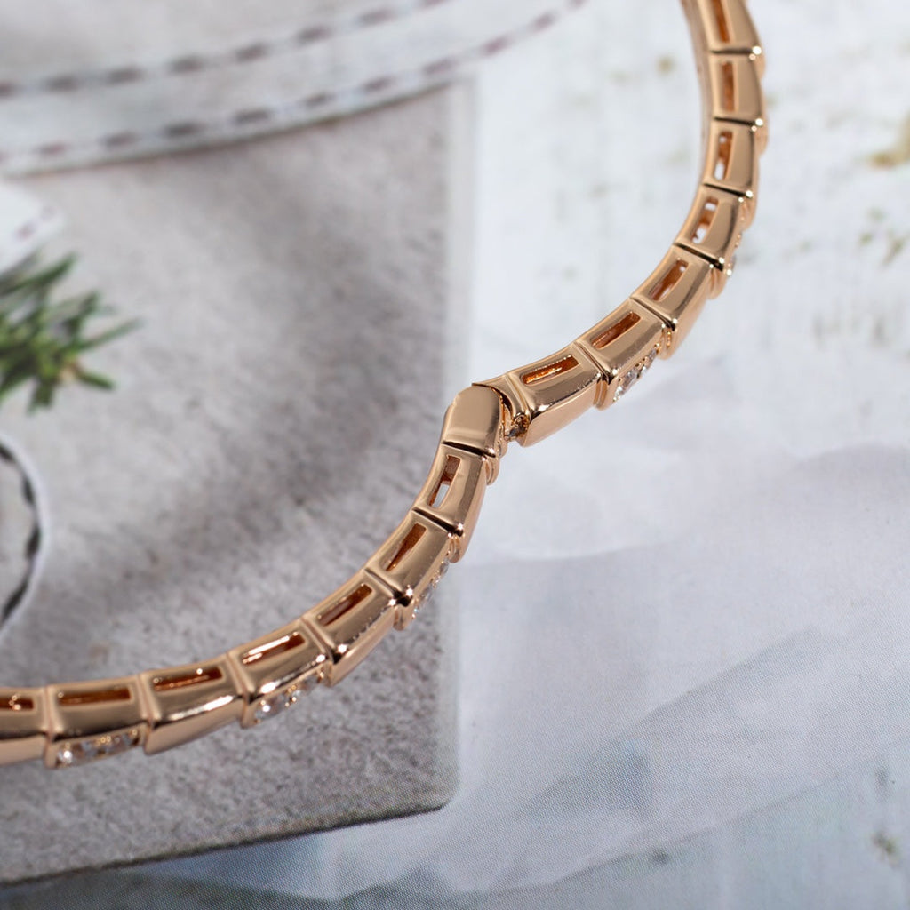 [⭐JeweliWhal]SERPENTI BRACELET PINK GOLD DIAMOND