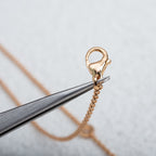 [⭐JeweliWhal]パレンテシネックレス ピンクゴールド