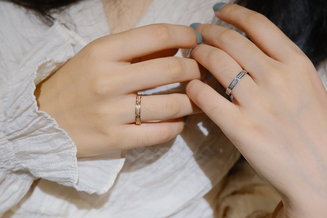 [⭐JeweliWhal]LOVE RING 2.65MM DIAMOND