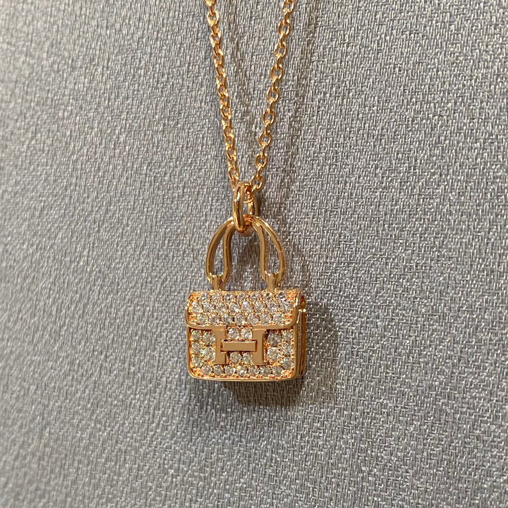 [⭐JeweliWhal]CONSTANCE PEDANT DIAMOND NECKLACE