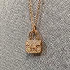 [⭐JeweliWhal]CONSTANCE PEDANT DIAMOND NECKLACE