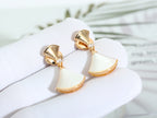 [⭐JeweliWhal]DREAM MOP PINK GOLD EARRINGS