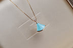 [⭐JeweliWhal]DREAM NECKLACE TURQUOISE PINK GOLD