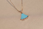 [⭐JeweliWhal]DREAM NECKLACE TURQUOISE PINK GOLD