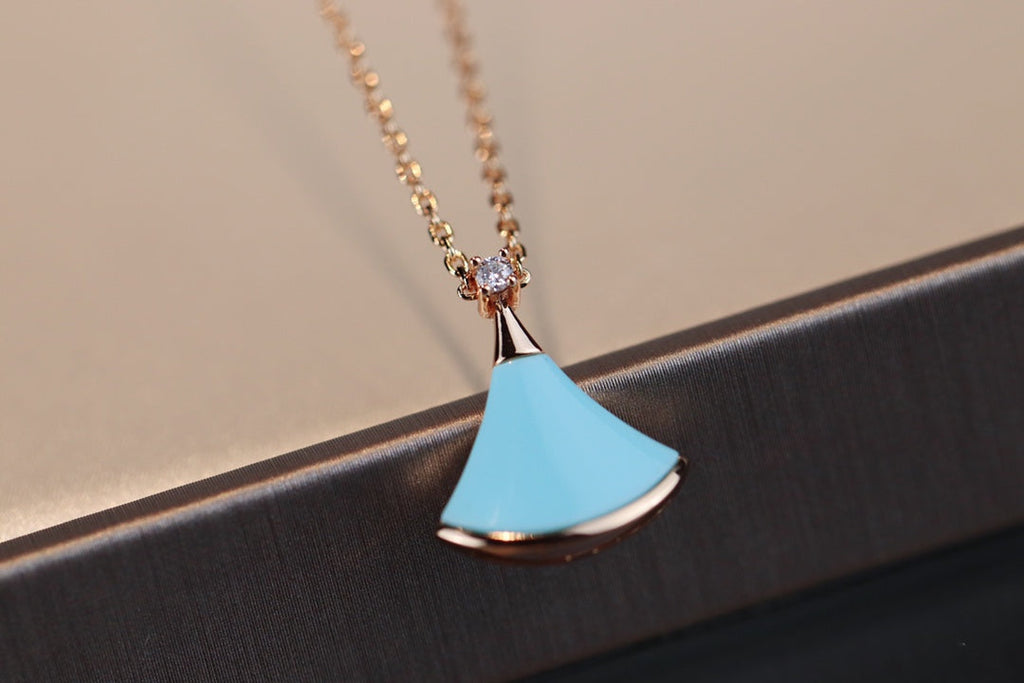 [⭐JeweliWhal]DREAM NECKLACE TURQUOISE PINK GOLD