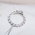 [⭐JeweliWhal]خاتم SERPENTI فضة مرصع بالماس 4MM