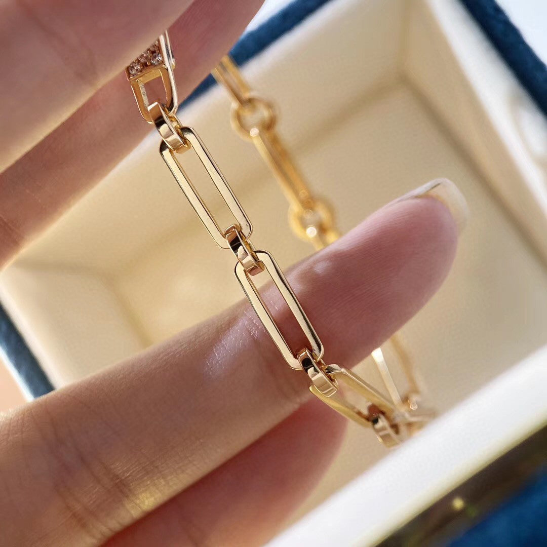 [⭐JeweliWhal]CHAINE BRACELET SMALL MODEL DIAMOND