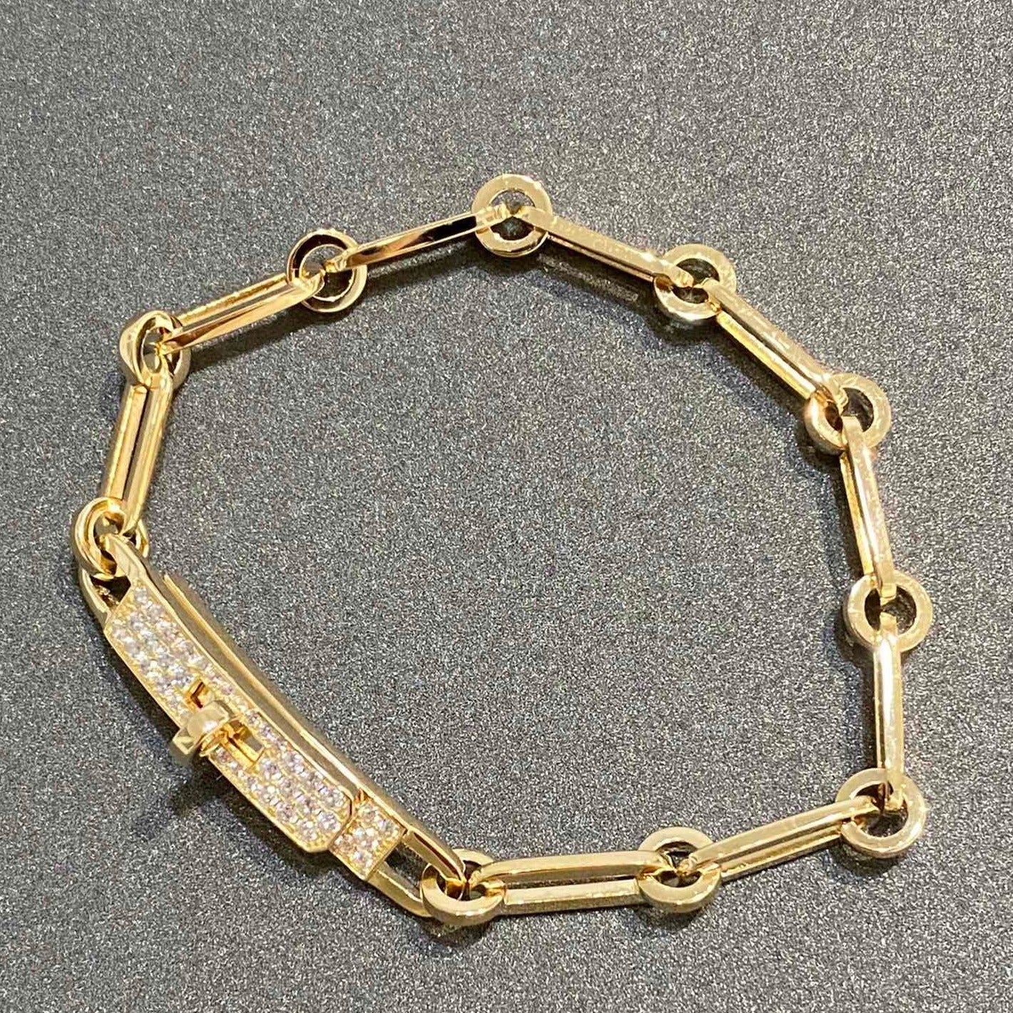 [⭐JeweliWhal]CHAINE BRACELET SMALL MODEL DIAMOND