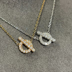 [⭐JeweliWhal]エチャピーネックレス ダイヤモンド