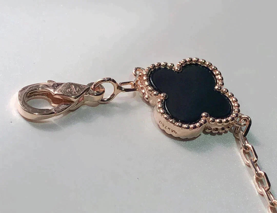 [⭐JeweliWhal]CLOVER 5 MOTIFS MULTICOLOR BRACELET