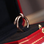 [⭐JeweliWhal]JUSTE RING 2.65MM ذهب وردي ماس