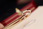 [⭐JeweliWhal]JUSTE RING 2.65MM ذهب وردي ماس