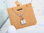 [⭐JeweliWhal]AMULETTE PEDANT SILVER NECKLACE