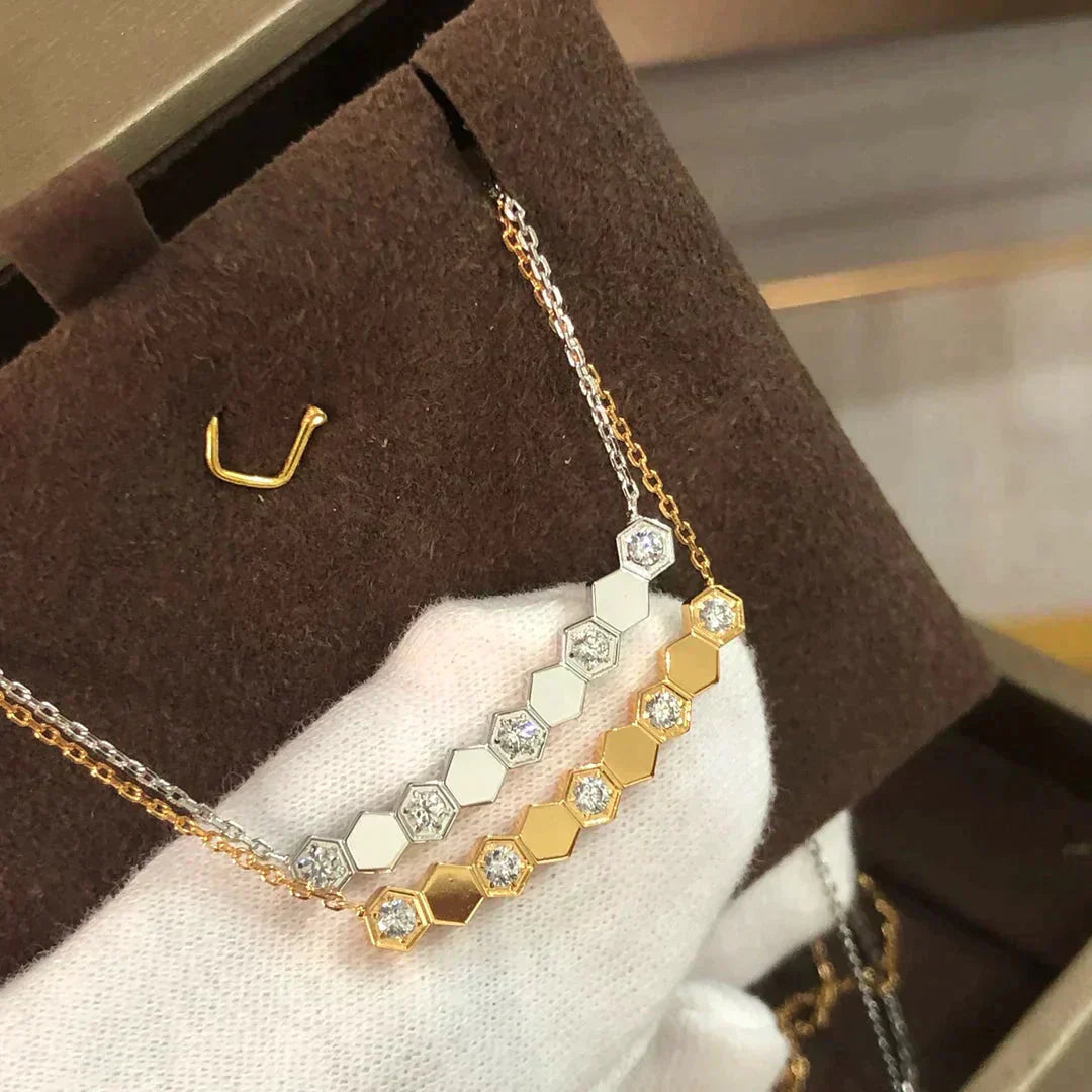 [⭐JeweliWhal]BEE LOVE NECKLACE DIAMOND