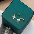 [⭐JeweliWhal]STAR EARRINGS GOLD
