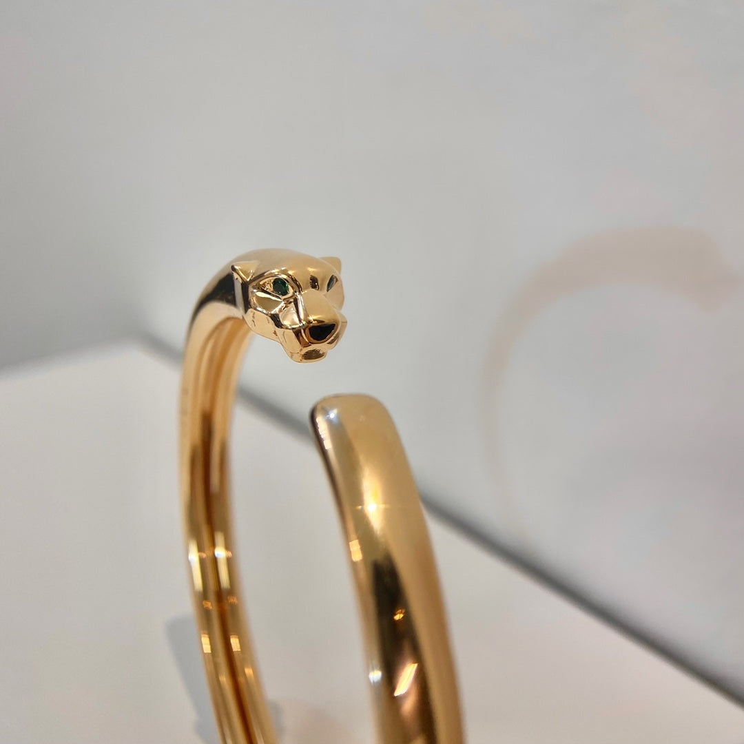 [⭐JeweliWhal]PANTHERE GOLD OPEN BRACELET