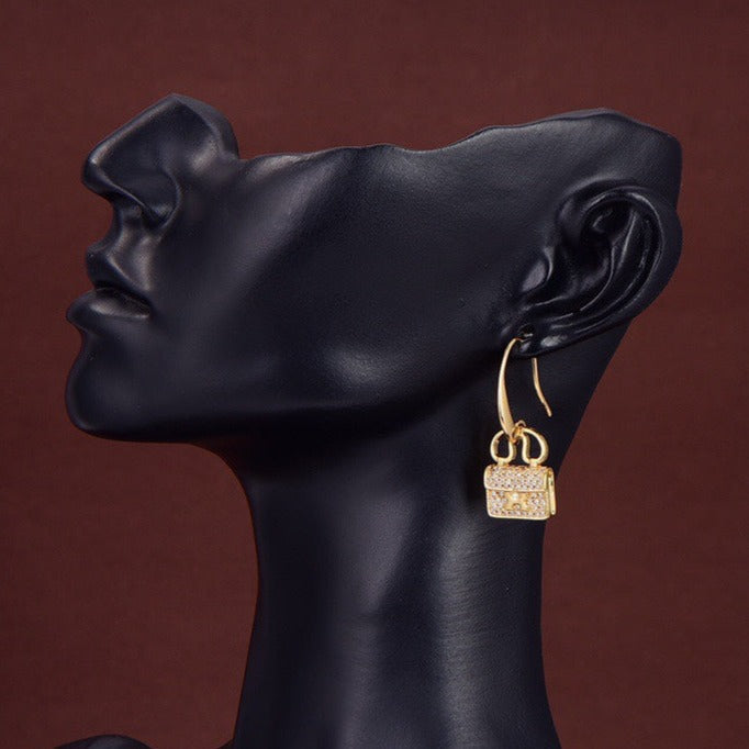 [⭐JeweliWhal]KELLY DIAMOND EARRINGS