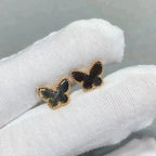 [⭐JeweliWhal]BUTTERFLY DARK MOP  EARRINGS