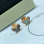[⭐JeweliWhal]BUTTERFLY DARK MOP  EARRINGS