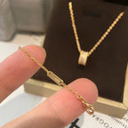 [⭐JeweliWhal]パーリー ダイヤモンド ネックレス