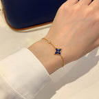[⭐JeweliWhal]COLOR STAR PINK GOLD DIAMOND BRACELET