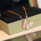 [⭐JeweliWhal]BUTTERFLY DIAMOND NECKLACE