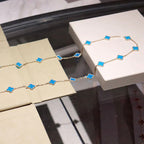 [⭐JeweliWhal]CLOVER 20 MOTIFS TURQUOISE GOLD