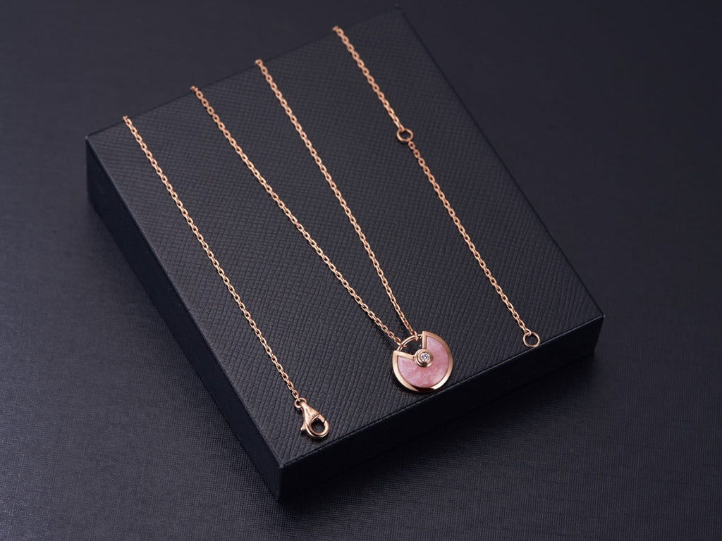 [⭐JeweliWhal]AMULETTE ROSE GOLD PINK MOP NECKLACE