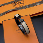 [⭐JeweliWhal]Hブレスレット 12mm ブラックベージュ セラミック