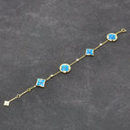 [⭐JeweliWhal]STAR AND SUN TURQUOISE 4 MOTIFS 3 DIAMONDS