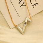 [⭐JeweliWhal]VOLT SILVER DIAMOND PEDANT NECKLACE