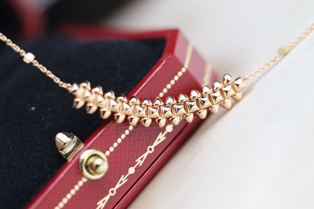 [⭐JeweliWhal]CLASH PINK GOLD NECKLACE