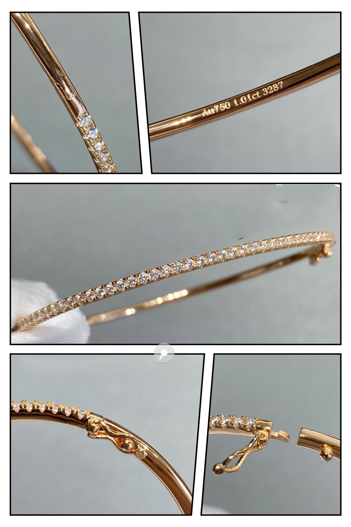 [⭐JeweliWhal]MINI DIAMOND TENNIS BRACELET