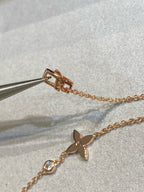 [⭐JeweliWhal]スターダイヤモンドピンクゴールドブレスレット