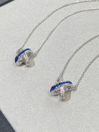 [⭐JeweliWhal]LIENS DIAMOND SILVER NECKLACE